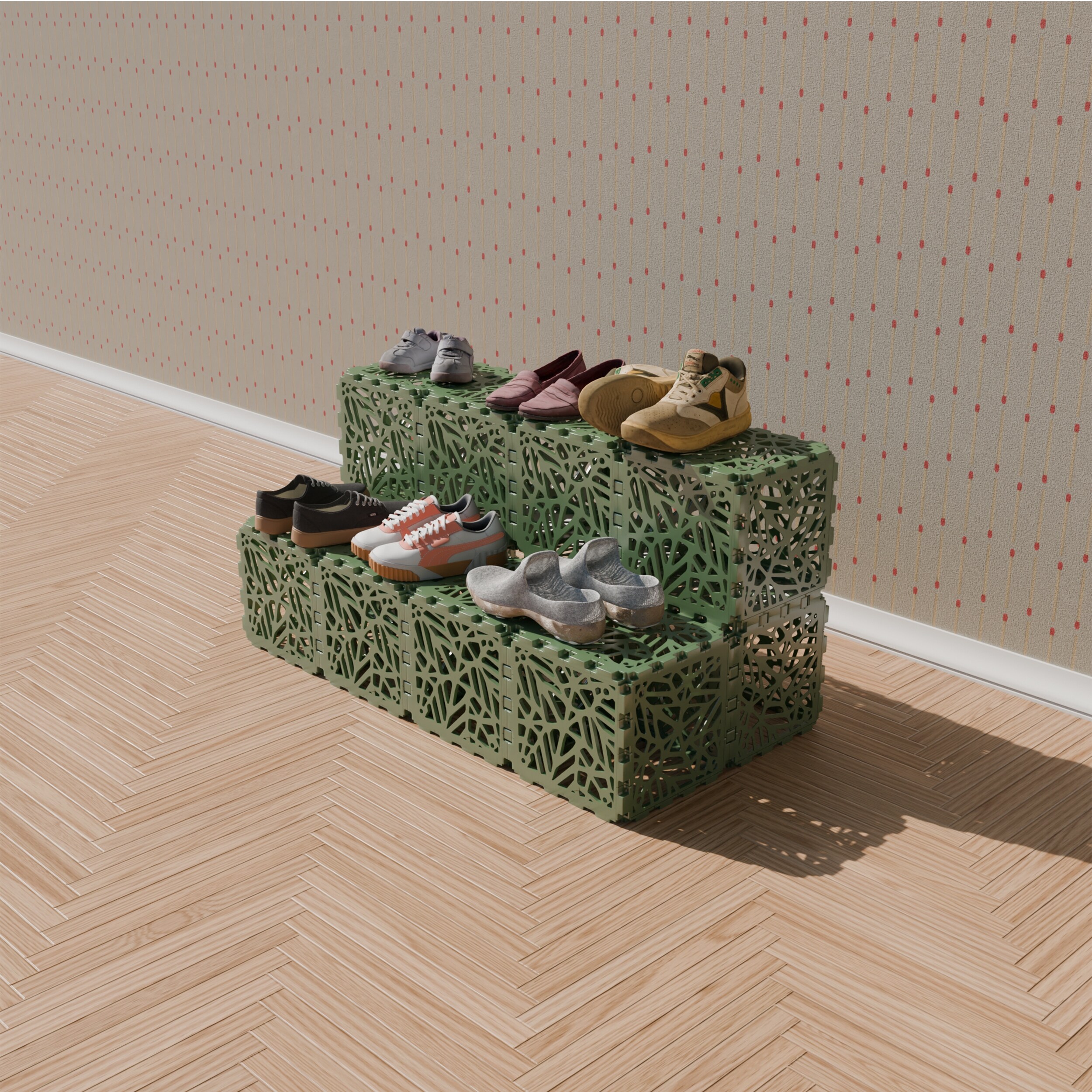 Zen Modular Cube – 10-Cube Set | Solid Structural Blocks for